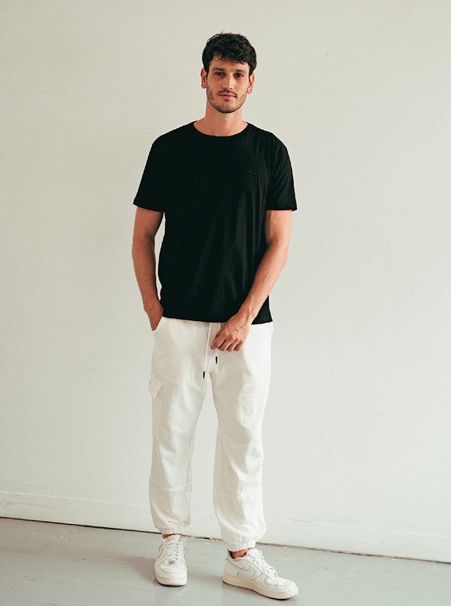 Jogger Cargo Marfil - Unisex