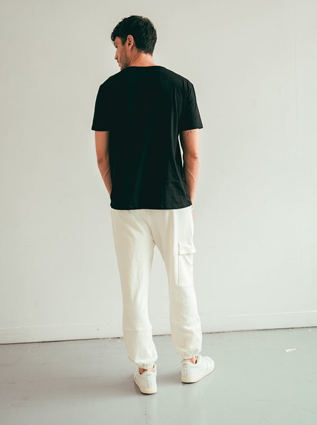 Jogger Cargo Marfil - Unisex