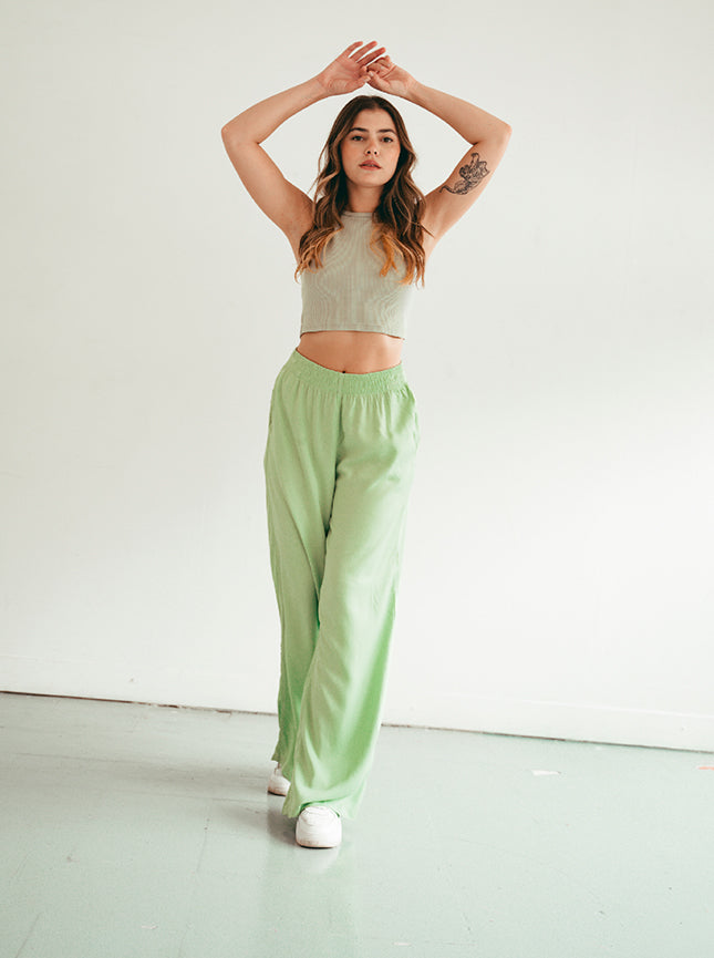 Palazzo Breezy Lime