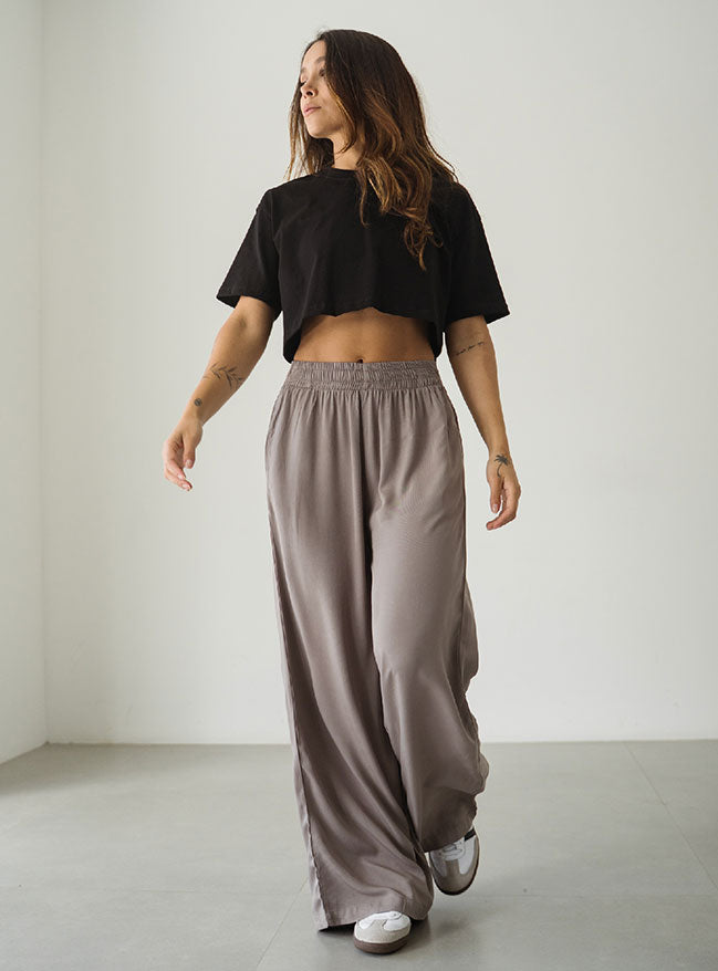 Palazzo Breezy Smoke