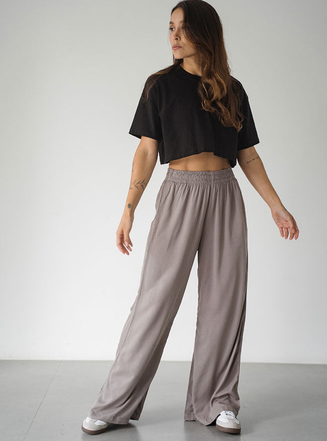 Palazzo Breezy Smoke
