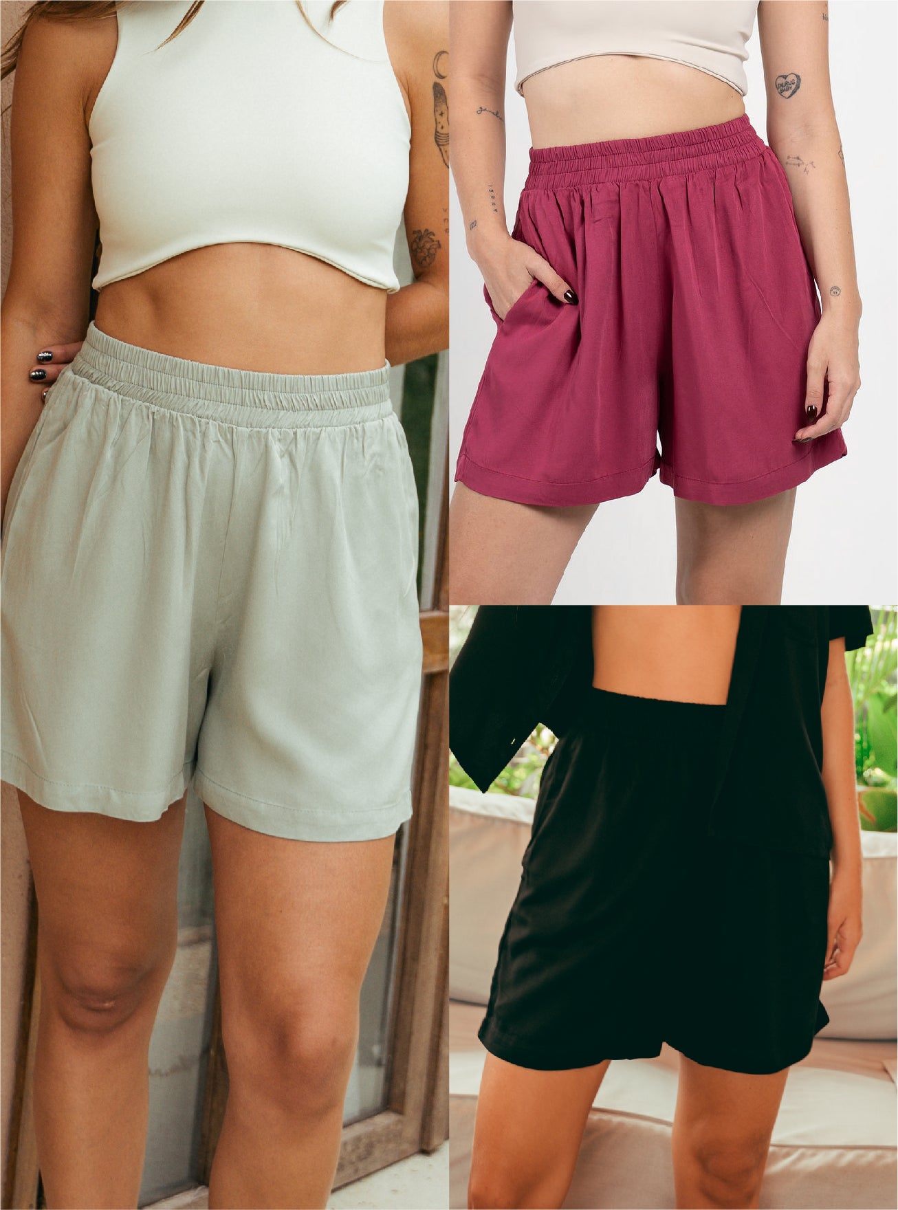 Pack X3 Short Breezy