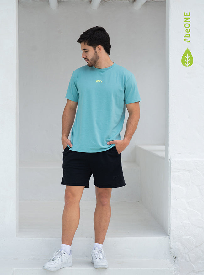 Camiseta Regular de Hombre Blue Surf Once Pijamas – SOLO CON ONCE