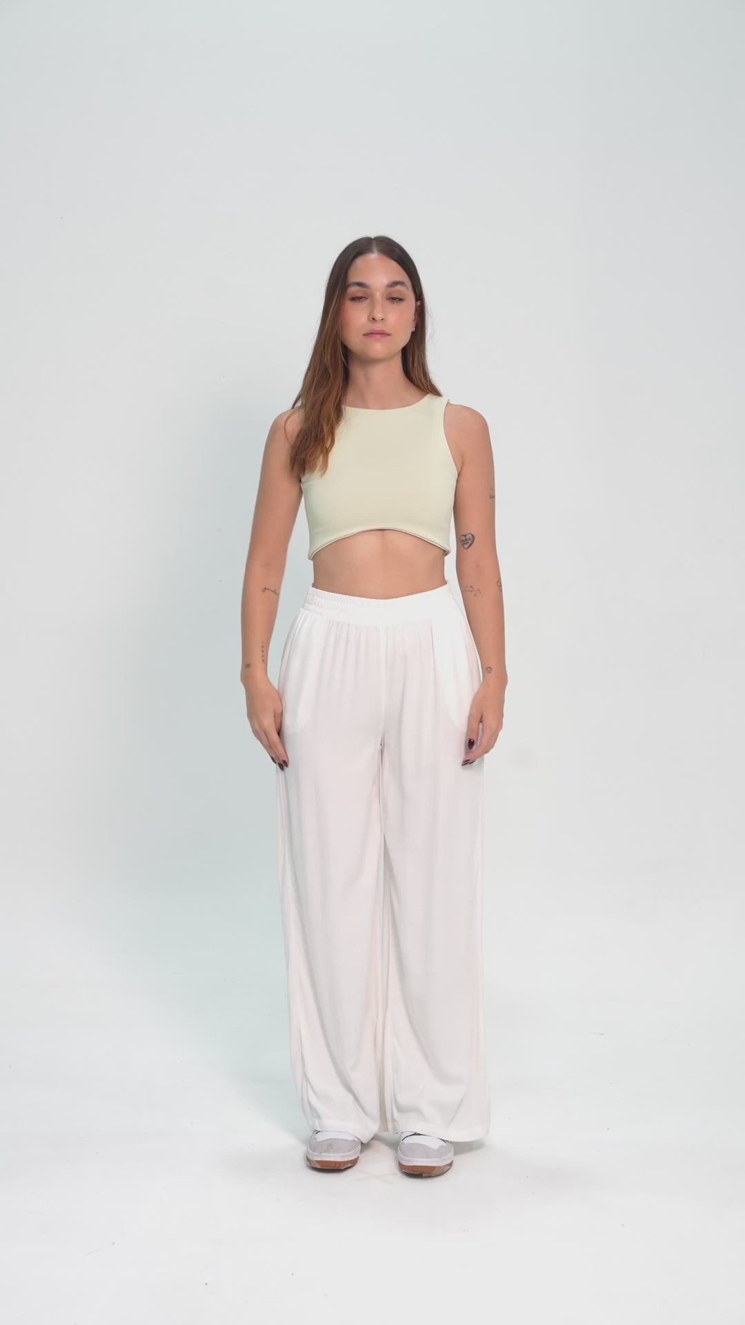 Crop top Soft - Matcha