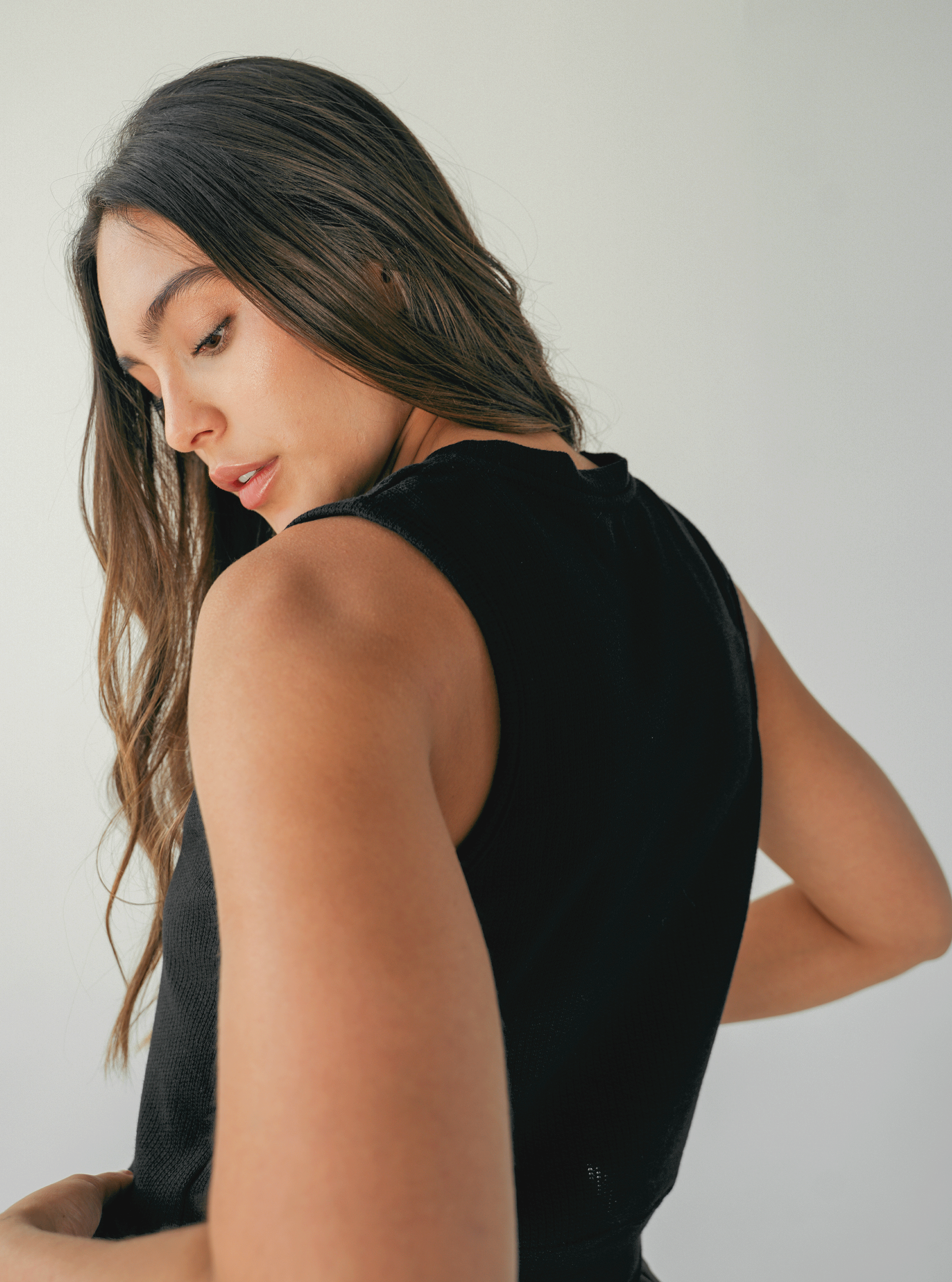 Boxy Tank - Black