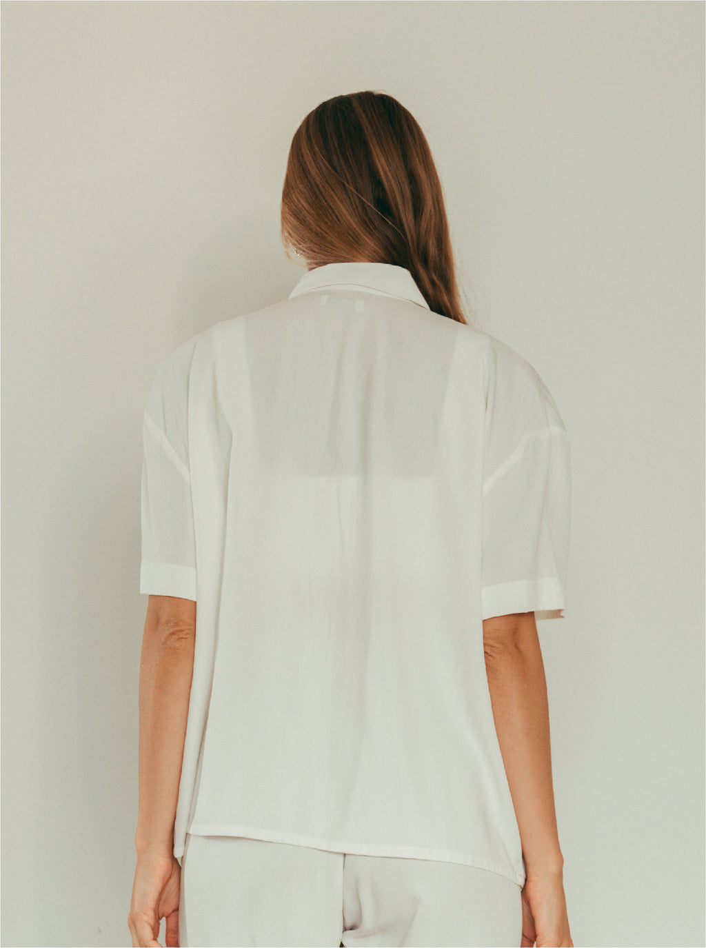 Shirt Breezy Manga Corta - Creamy