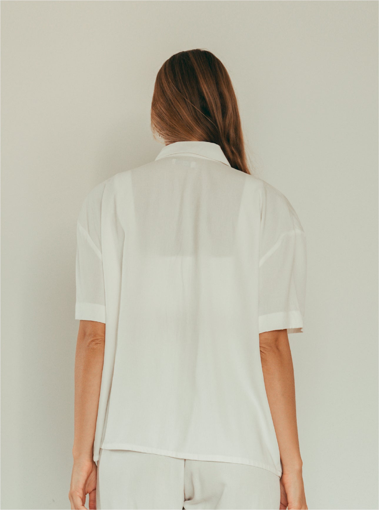 Shirt Breezy Manga Corta - Creamy