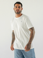 Cotton Tee Hombre - Marfil