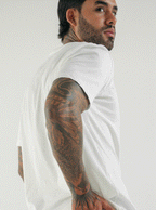 Cotton Tee Hombre - Marfil