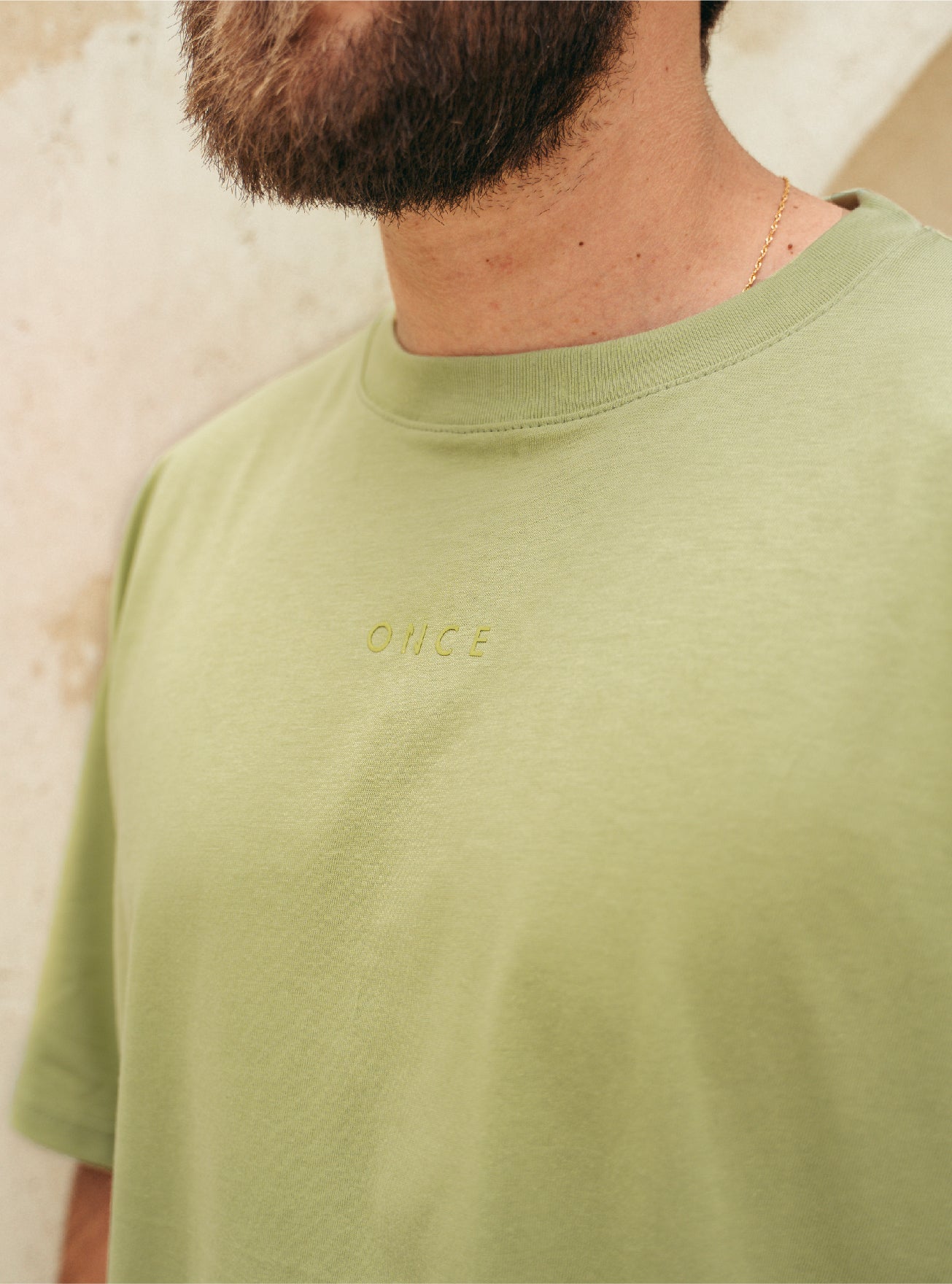 Camiseta Oversize Unisex - Matcha Solid