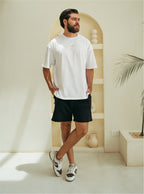 Camiseta Oversize Unisex - White Solid