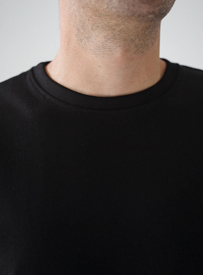 Camiseta Hombre Regular Fit - Negra