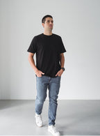 Camiseta Hombre Regular Fit - Negra