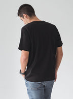 Camiseta Hombre Regular Fit - Negra