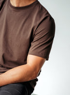 Camiseta Hombre Regular Fit - Brown