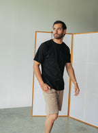 Camiseta Hombre Regular Fit - Negra