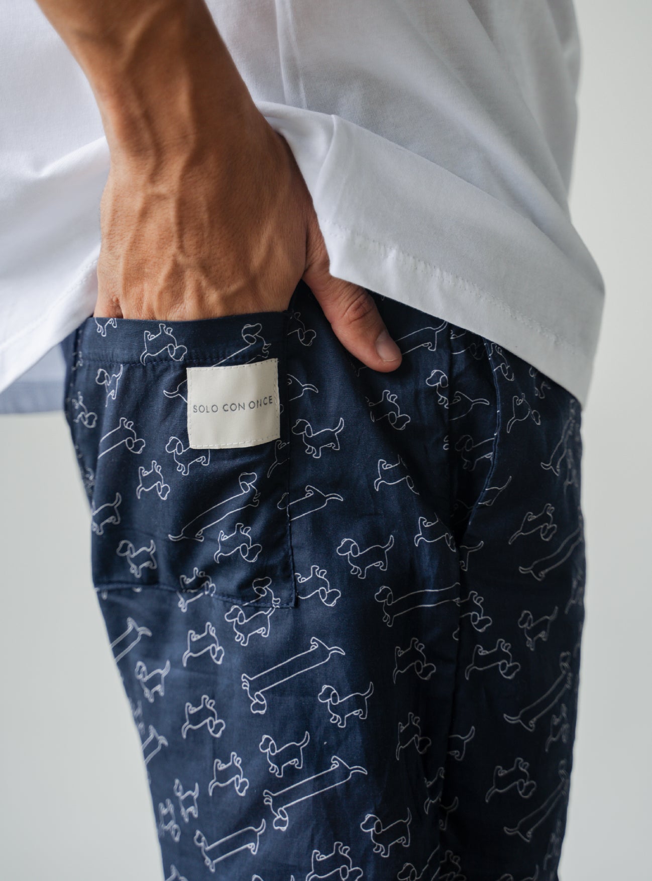 Pantaloneta Hombre Socio