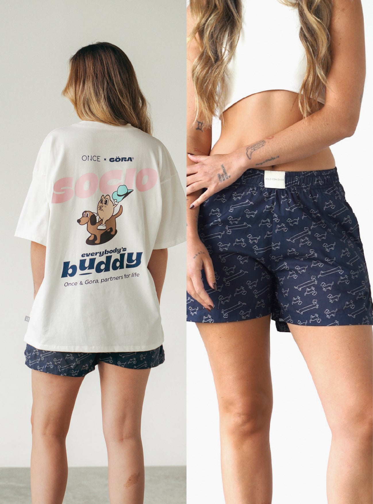 Combo Salchichas Short y Camiseta
