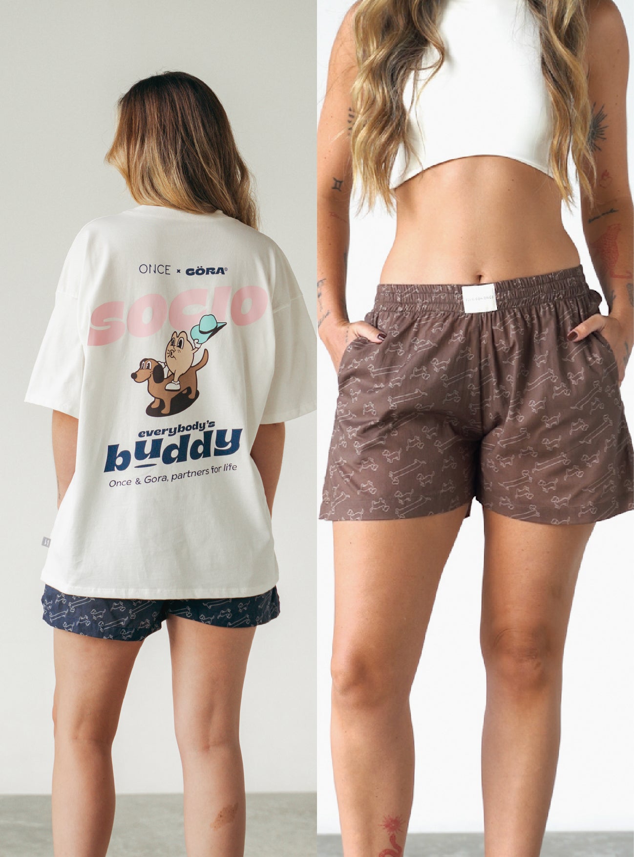 Combo Salchichas Short y Camiseta
