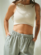 Crop top Soft - Sand