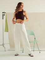 Crop top Soft - Mocca