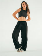 Crop top Soft - Black