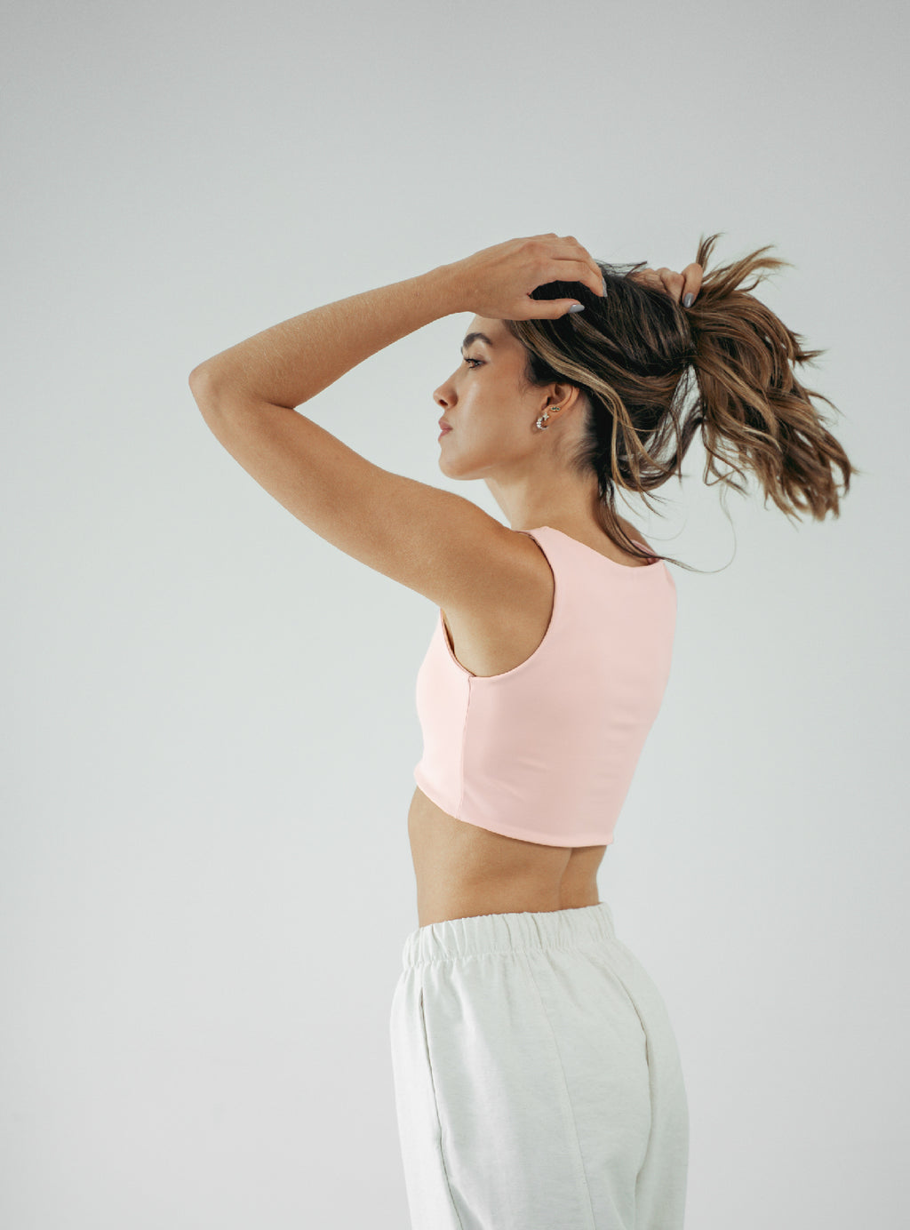 Crop top Soft - Rose