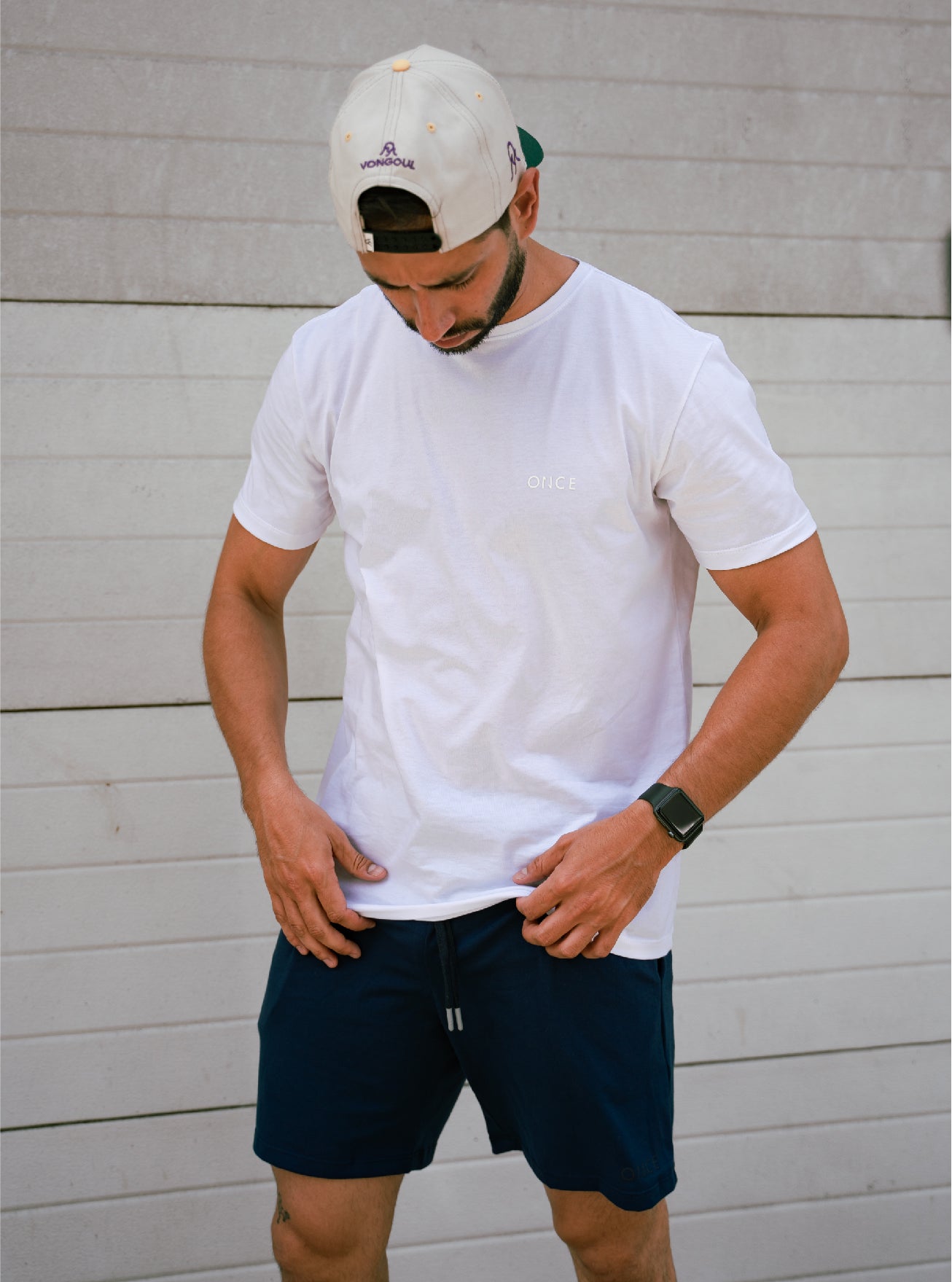 Pijama Pantaloneta Hombre Navy Once – SOLO CON ONCE