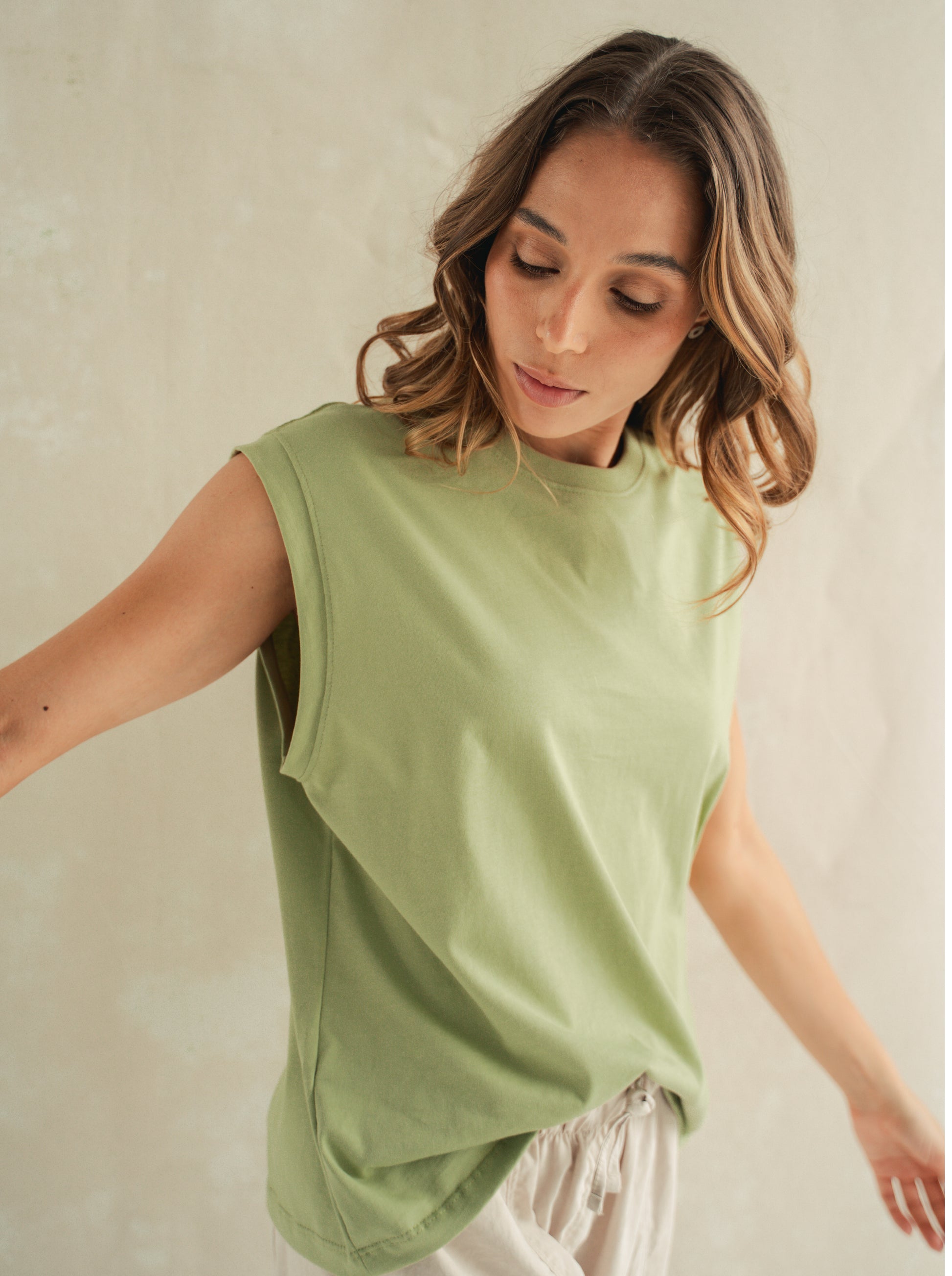 Muscle Tee - Matcha