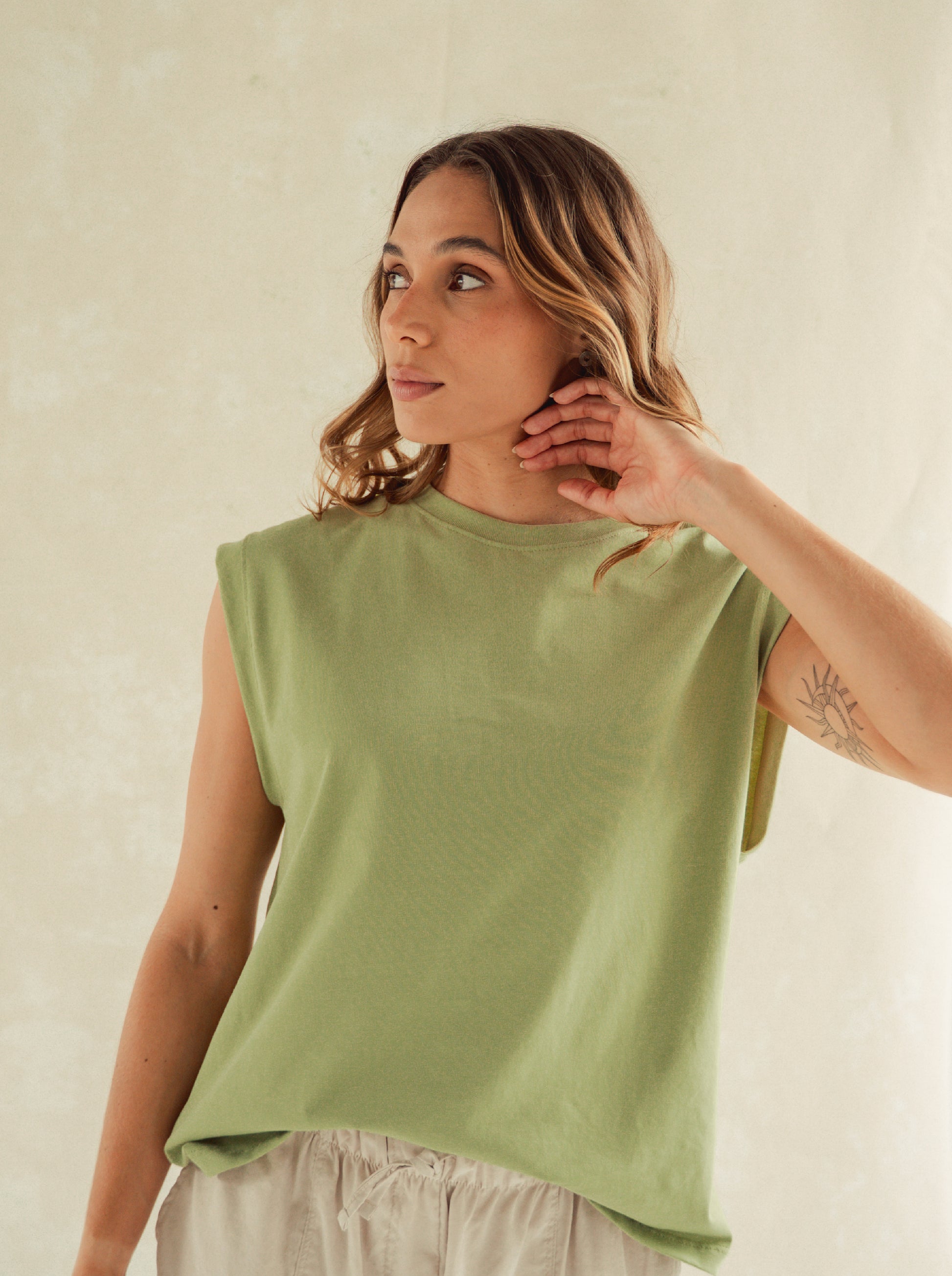 Muscle Tee - Matcha