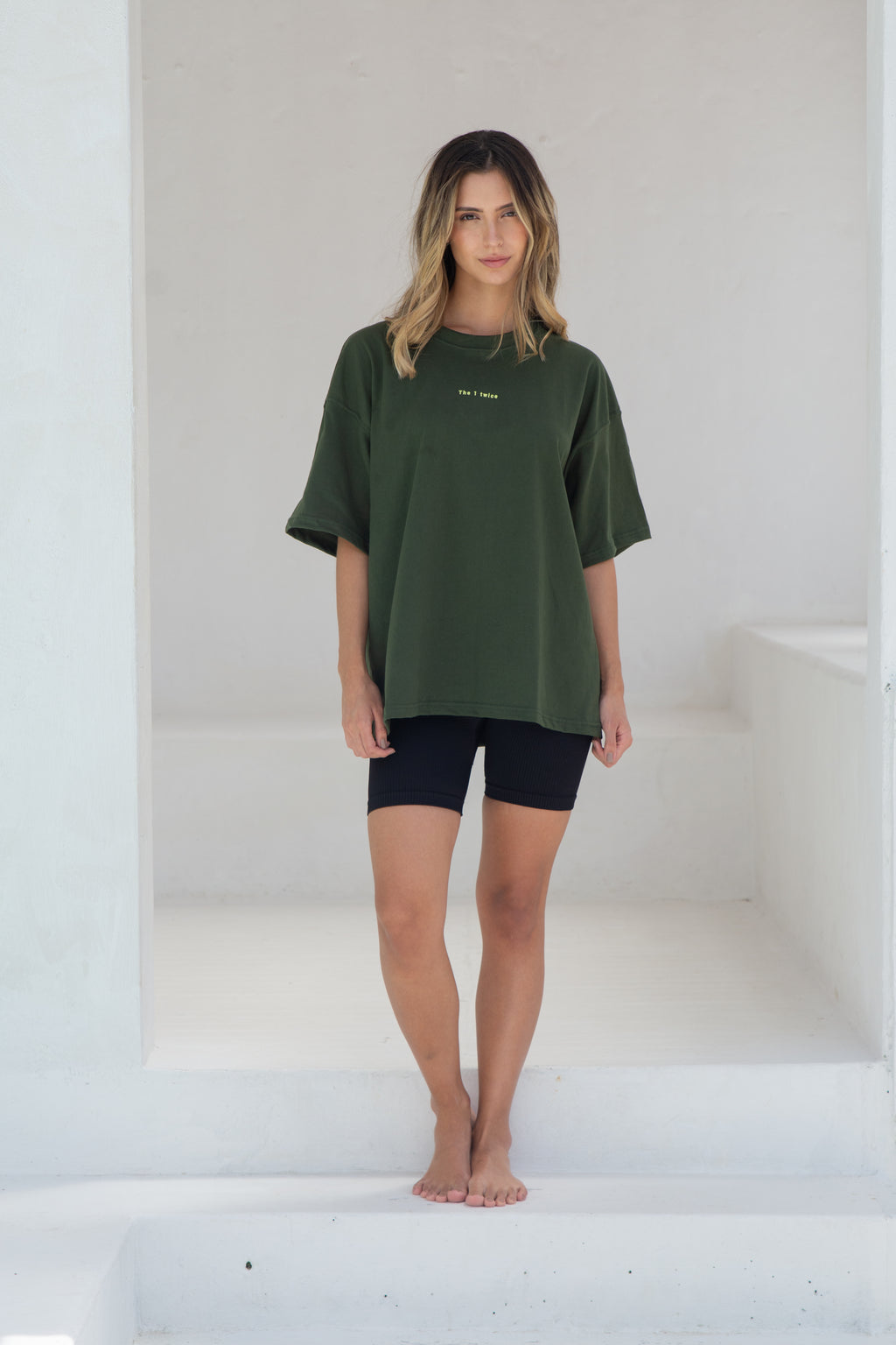 Camiseta Oversize Unisex - Militar Green