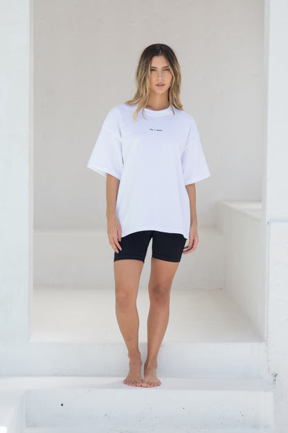 Camiseta Oversize Unisex - Sugar White