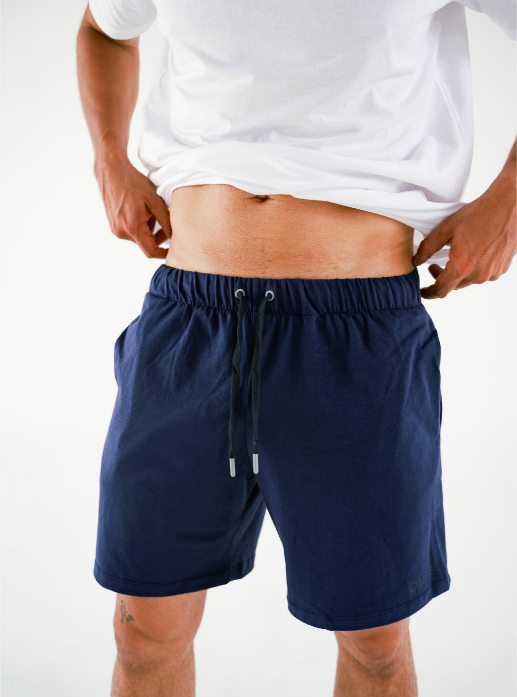 Pijama Pantaloneta Hombre Navy