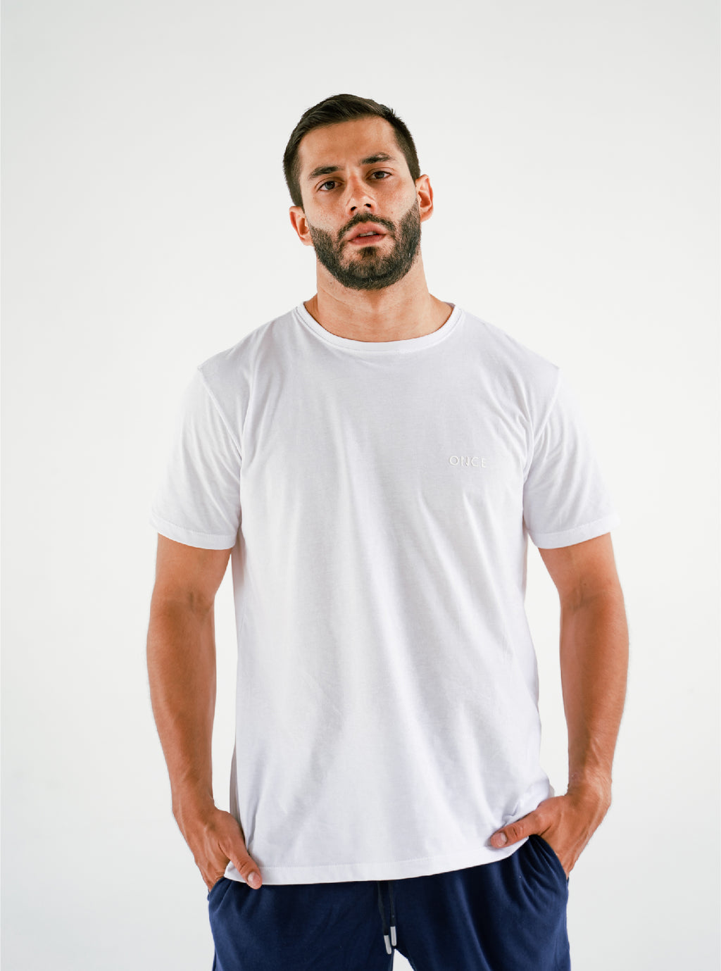 Pijama Pantaloneta Hombre Navy