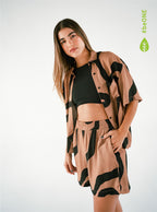 Shirt Breezy Manga Corta - Cocoa