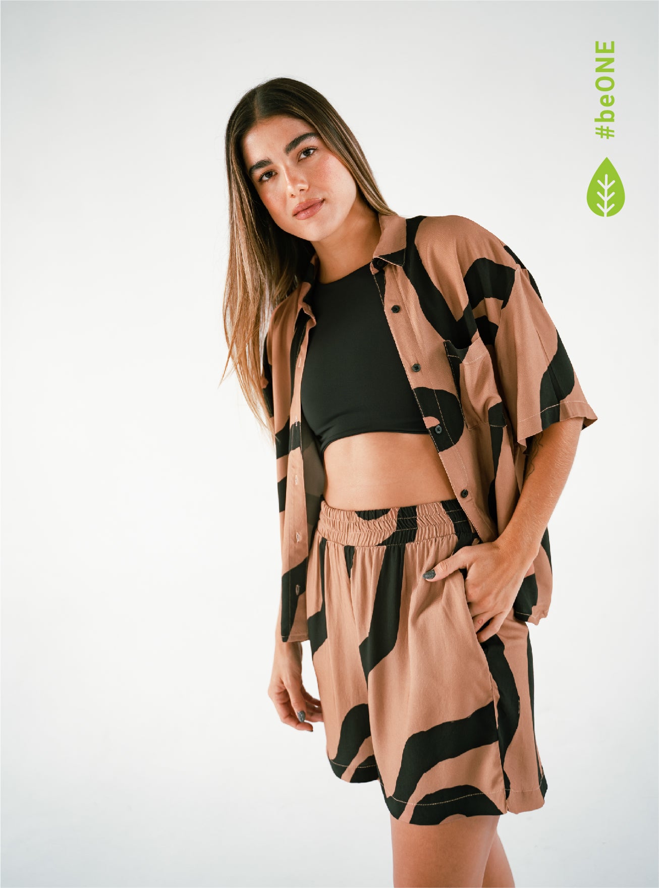 Shirt Breezy Manga Corta - Cocoa