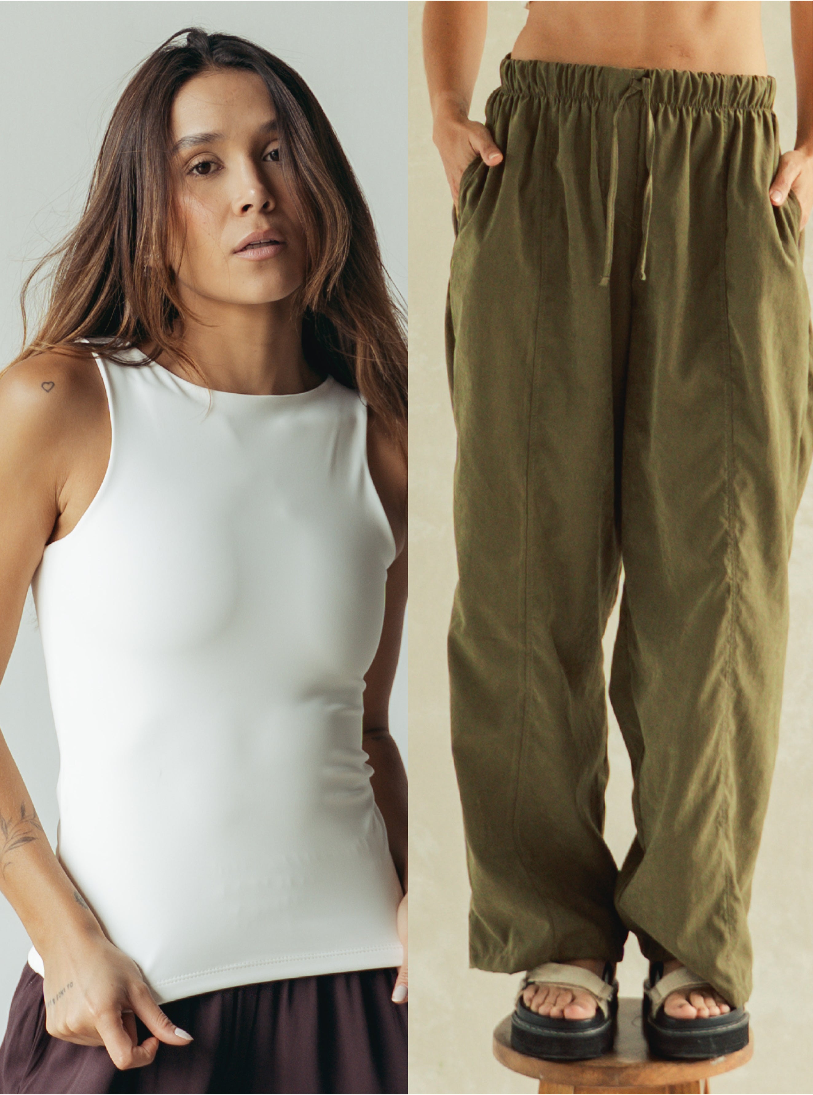 Pack Barrel + Tank Top Sugar