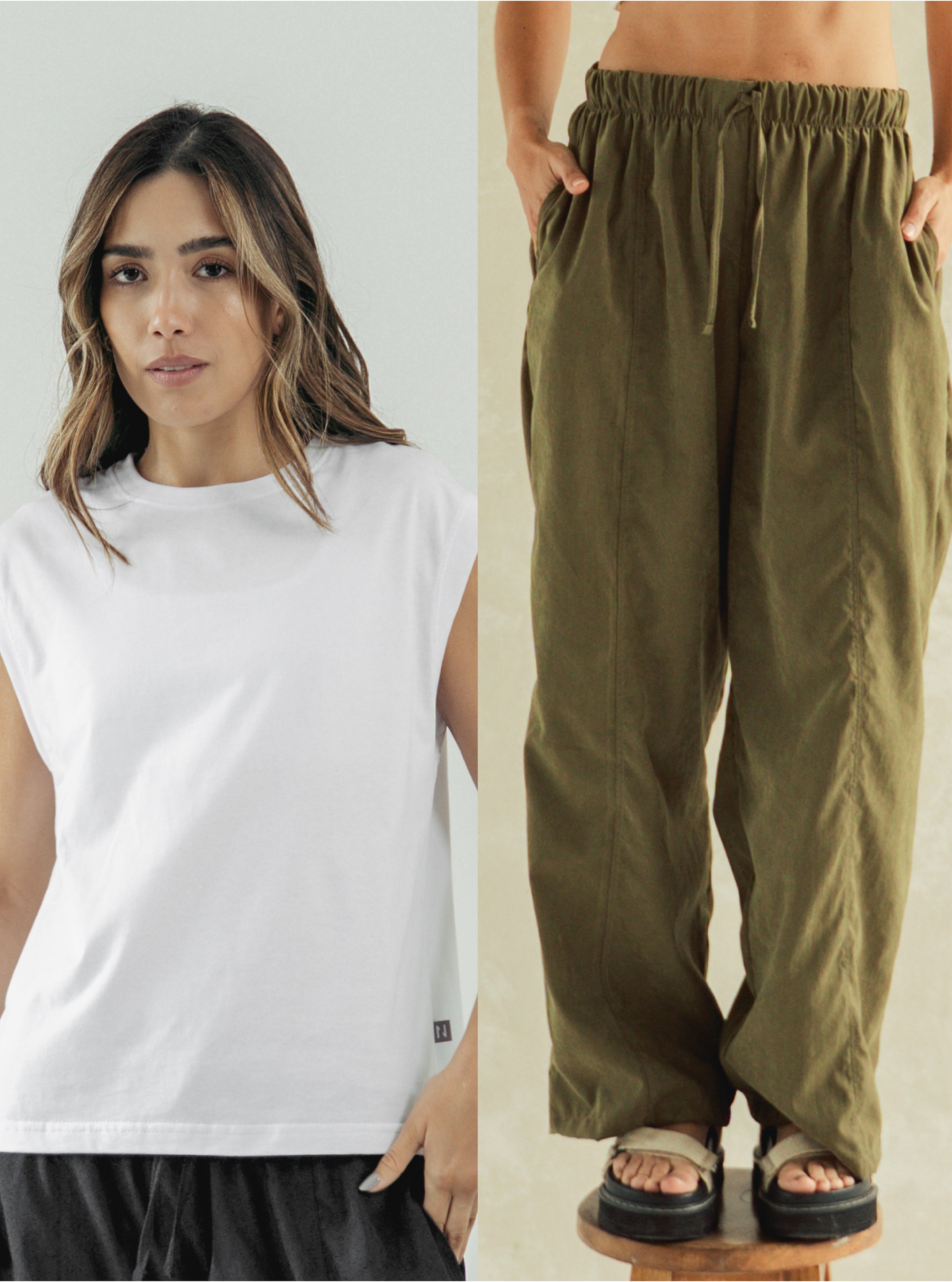 Pack Barrel + Muscle Tee Sugar