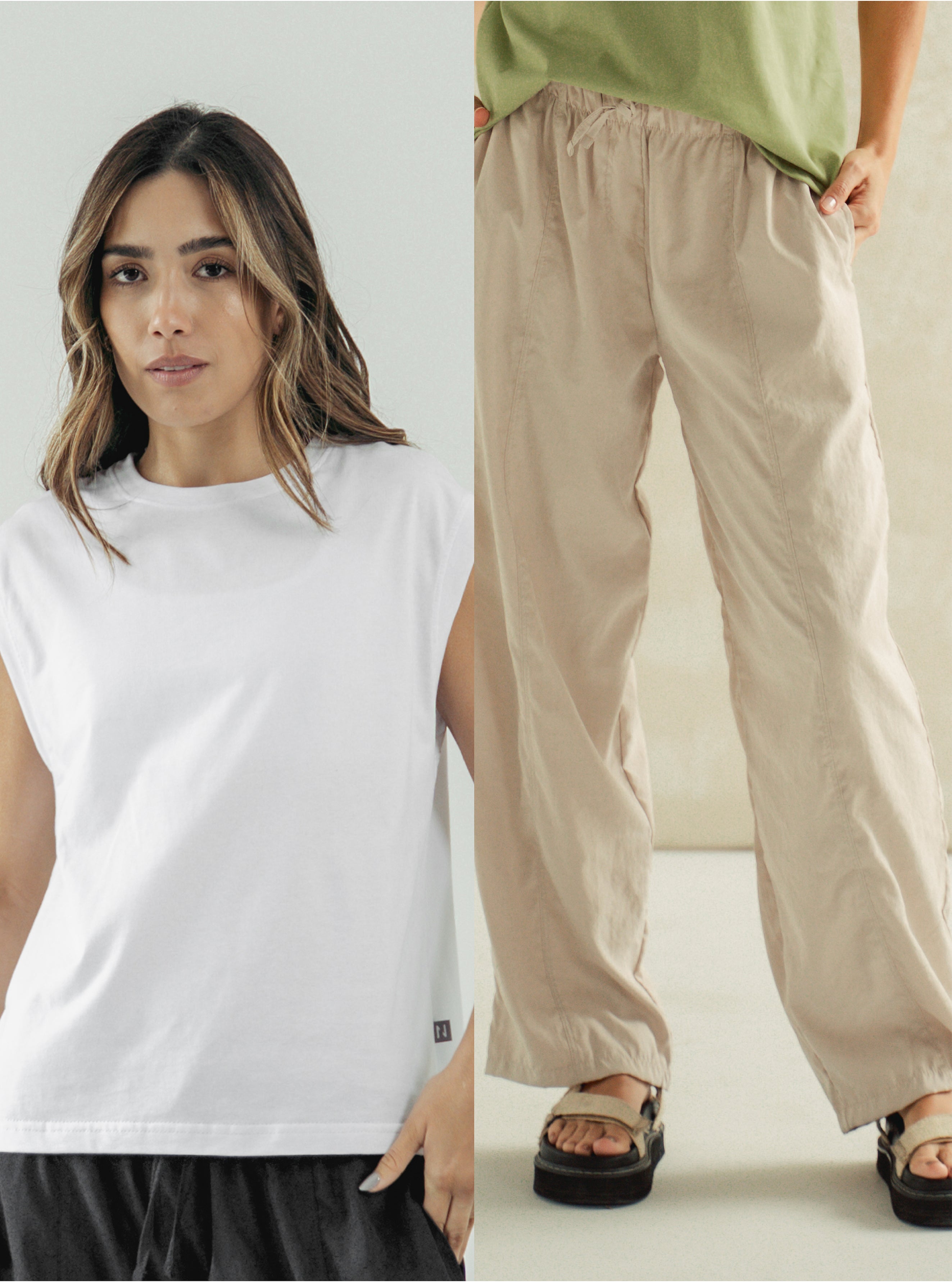 Pack Barrel + Muscle Tee Sugar