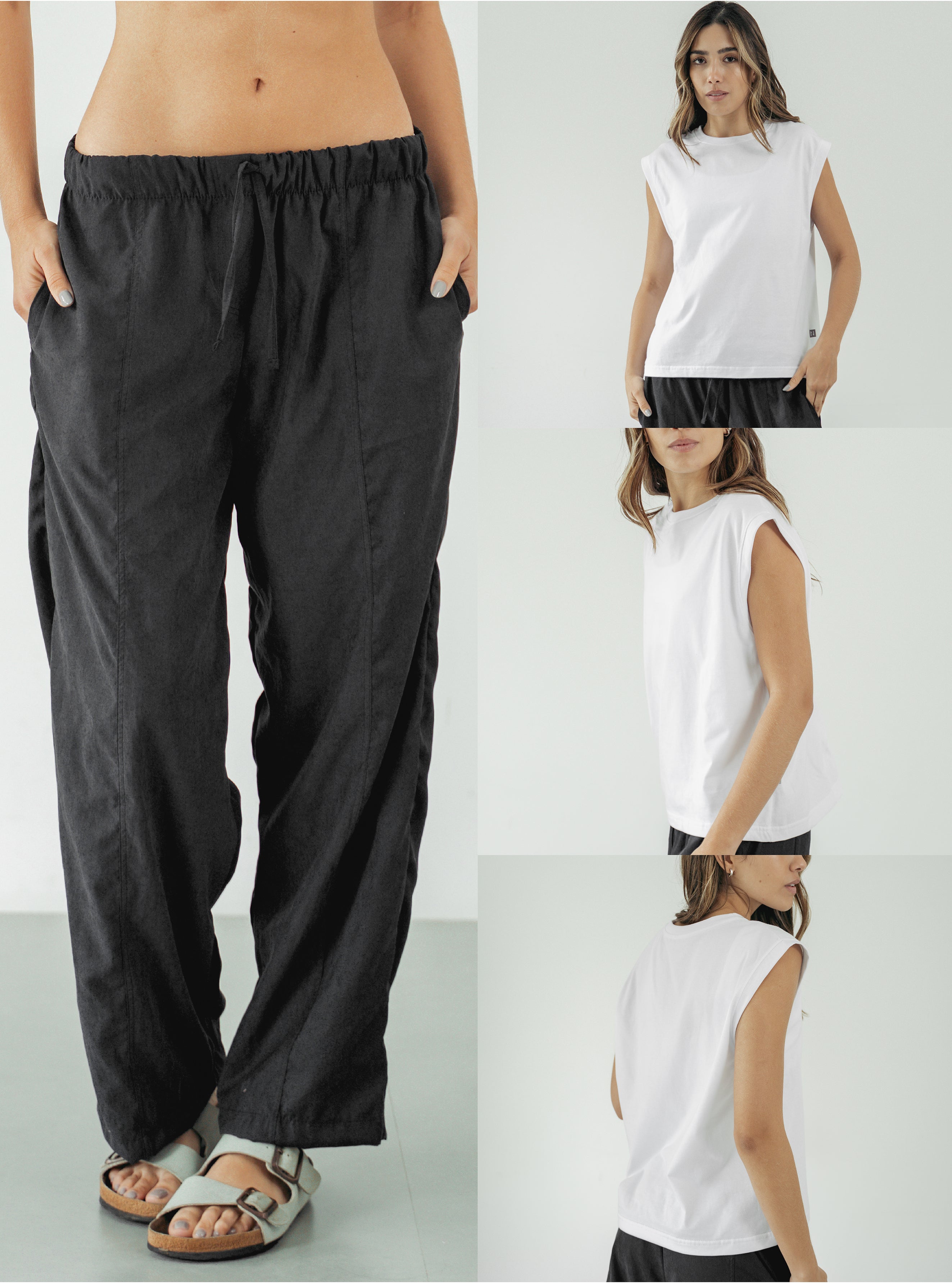 Pack Barrel Black + Muscle Tee