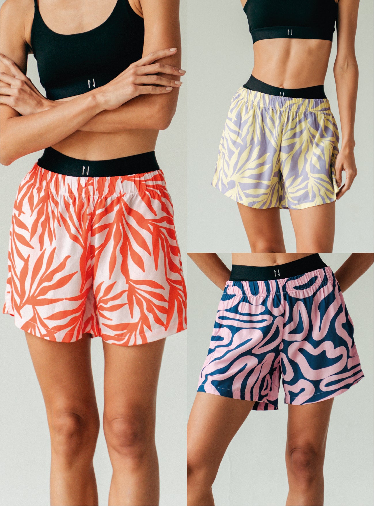 Pack X3 Short Pijama Mujer