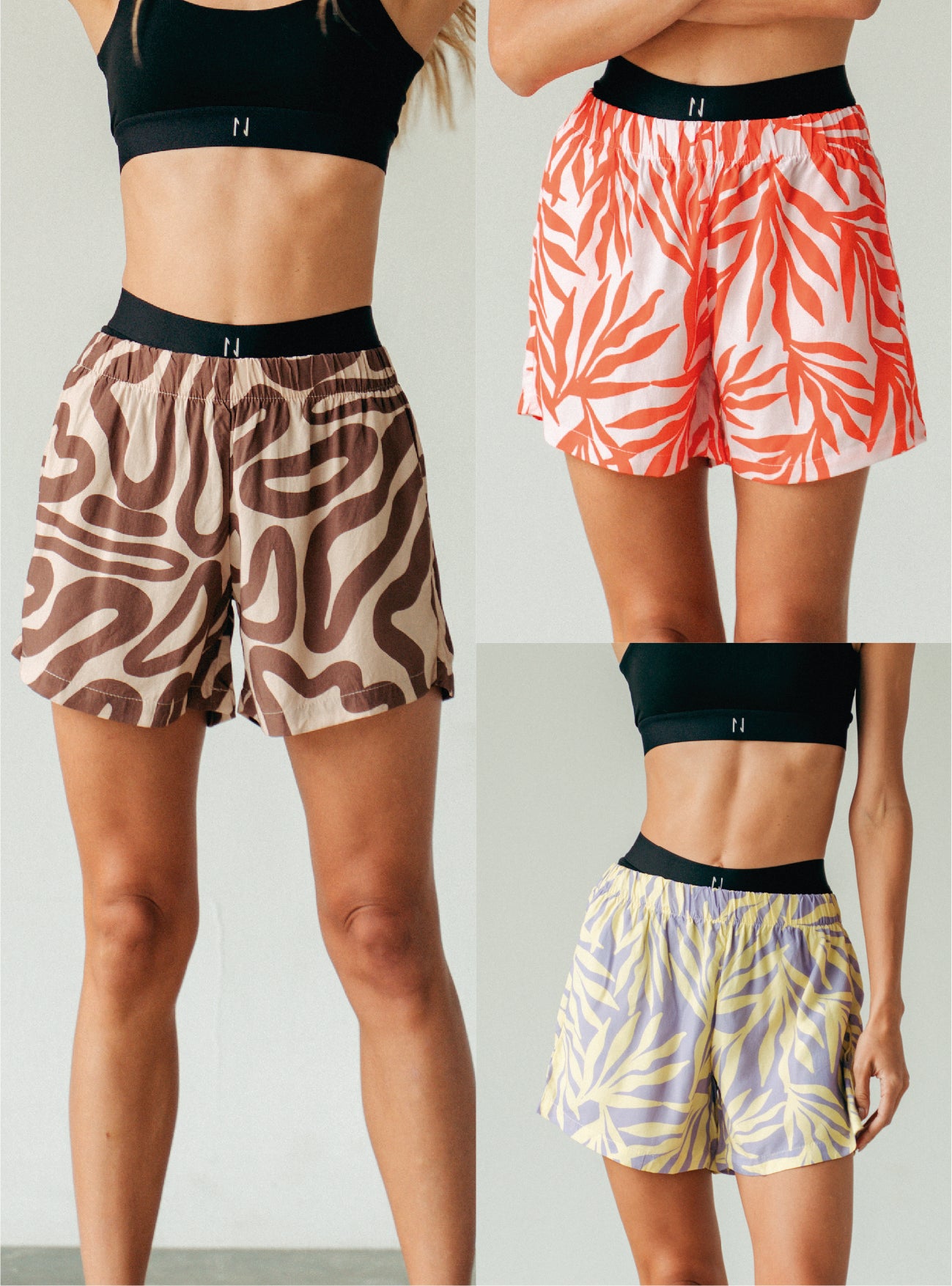 Pack X3 Short Pijama Mujer