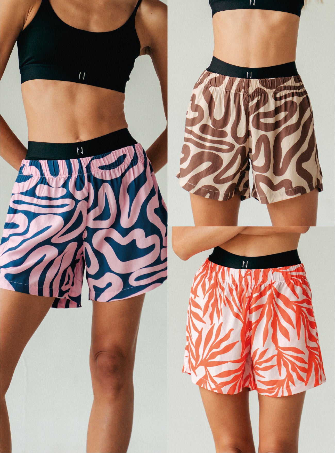 Pack X3 Short Pijama Mujer