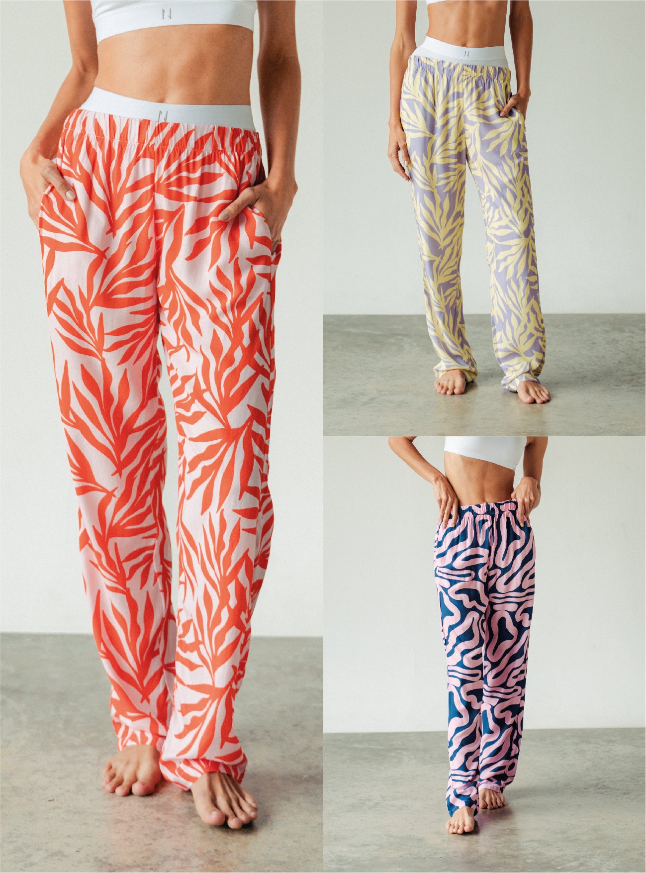 Pack X3 Pantalón Pijama Mujer