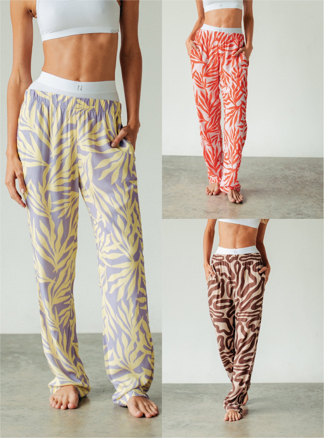 Pack X3 Pantalón Pijama Mujer