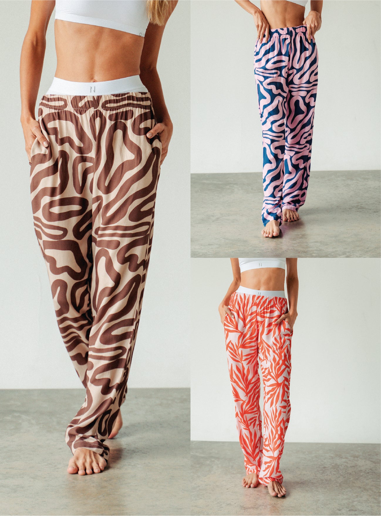 Pack X3 Pantalón Pijama Mujer