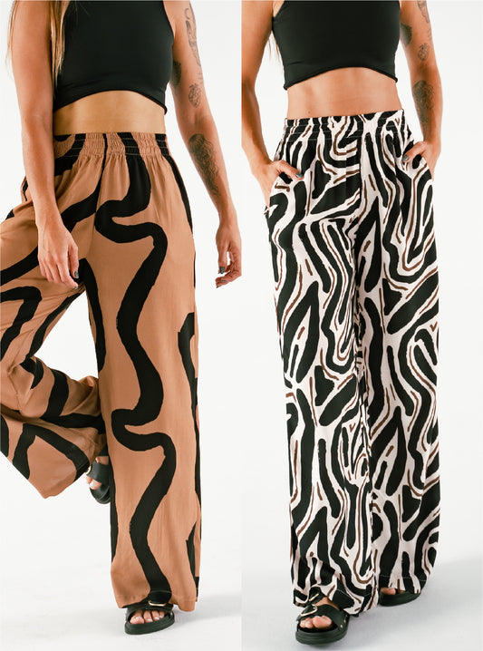 Pack X2 Palazzo Prints