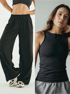 Pack Palazzo Black + Tank Top