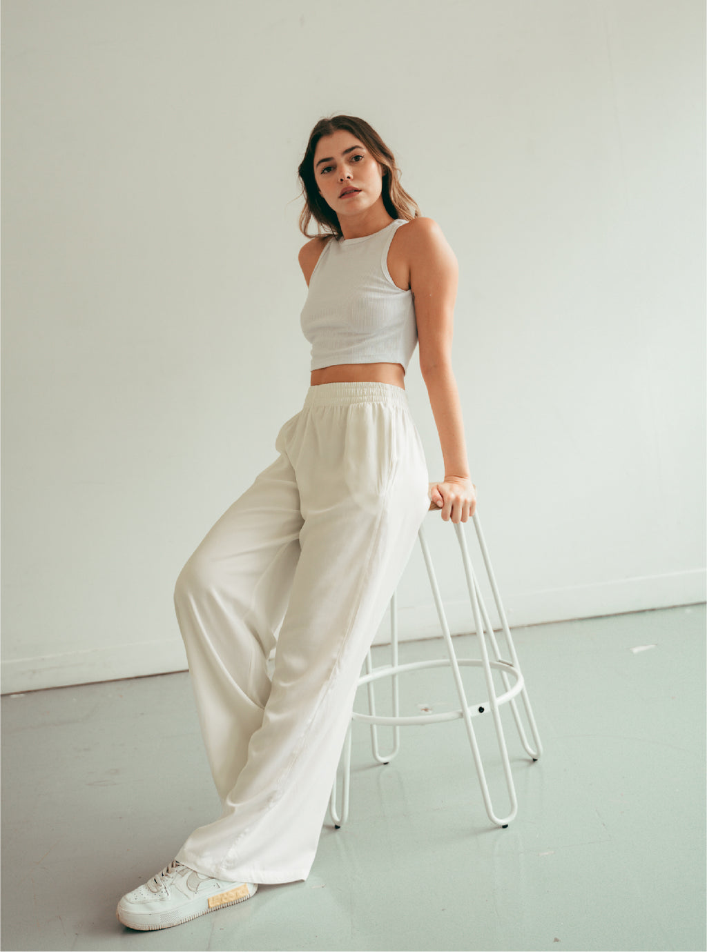 Palazzo Breezy Creamy
