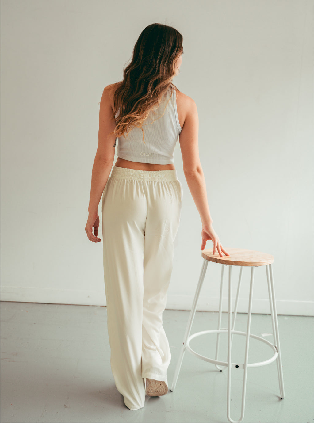 Palazzo Breezy Creamy
